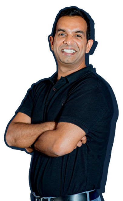 Surosh Pillay on stage